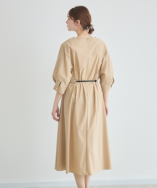 KATHARINE ROSS（キャサリンロス）の「【PILLINI/ピリーニ】ロープベルト付ワンピース（ワンピース・レディース・ブラック/ベージュ・FREE）」の20枚目の写真