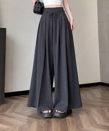 シャイニーワイドレッグパンツ