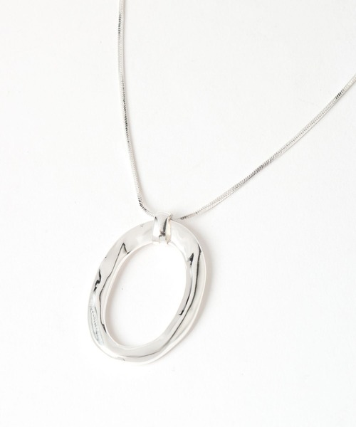 HARE(ハレ)の「ビッグパーツロングネックレス(HARE)(ネックレス・レディース・ゴールド/シルバー・FREE)」の8枚目の写真