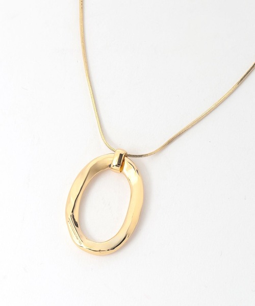 HARE(ハレ)の「ビッグパーツロングネックレス(HARE)(ネックレス・レディース・ゴールド/シルバー・FREE)」の9枚目の写真