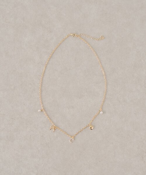 Chico（チコ）の「アソートチャームネックレス（ネックレス・レディース・ゴールド/シルバー・FREE）」の2枚目の写真