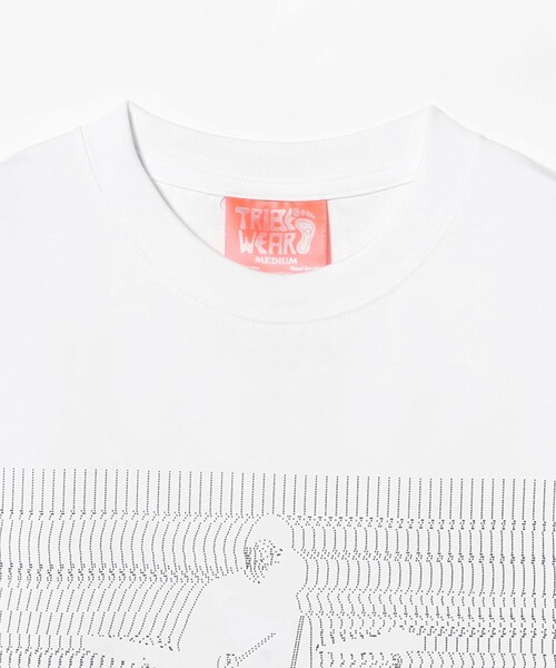 BEAMS T（ビームスティー）の「【別注】WGN / Wild Flower T-shirt（Tシャツ/カットソー・メンズ・ホワイト・L/XL/M）」の3枚目の写真