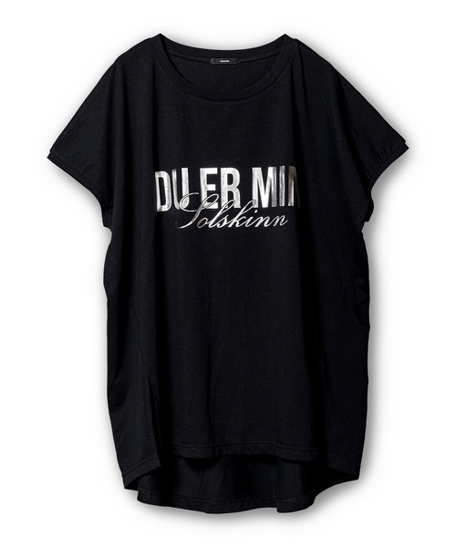 OSMOSIS(オズモーシス)の「箔プリントプルオーバー(Tシャツ/カットソー・レディース・ホワイト/ブルー/ブラック・ONE SIZE)」の22枚目の写真