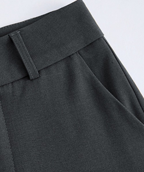 ONEP STAR（ワンピスター）の「タックデザインワイドパンツ（その他パンツ・レディース・ダークブラウン/ブラック/ダークグレー・X-LARGE/LARGE/MEDIUM/SMALL）」の7枚目の写真