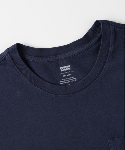 Levi's(リーバイス)の「ポケットTシャツ(Tシャツ/カットソー・メンズ・ブルー・L/M/S)」の3枚目の写真