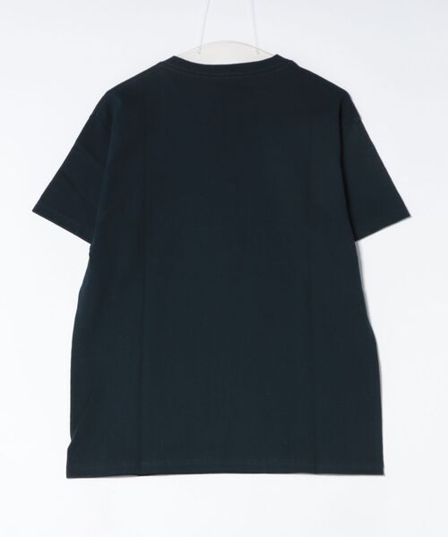 Cotton Expressions(コットンエクスプレッションズ)の「DESIGN TEE/【Cotton Expressions】BRAINS 人類進化グラフィックTシャツ / 脳 サイエンス アートプリント ユニセックス オーバーサイズ(Tシャツ/カットソー・メンズ・ネイビー・MEDIUM)」の2枚目の写真