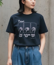 Cotton Expressions（コットンエクスプレッションズ）の「DESIGN TEE/【Cotton Expressions】BRAINS 人類進化グラフィックTシャツ / 脳 サイエンス アートプリント ユニセックス オーバーサイズ（Tシャツ/カットソー）」