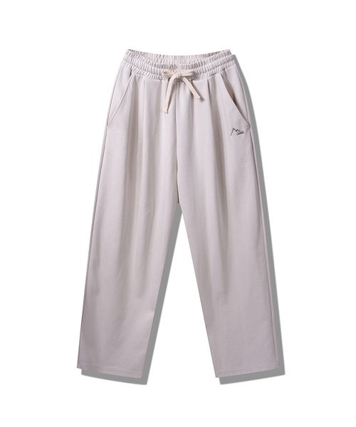 JEEP（ジープ）の「[330g] ピークロゴ ワイドフィット スウェットパンツ 3カラー (JP5TSU912)（スウェットパンツ・レディース・ダークグレー/ベージュ/グレー・SMALL/MEDIUM/LARGE/X-LARGE）」の3枚目の写真