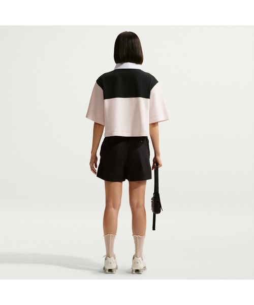 NIKE（ナイキ）の「NIKE/ナイキ WS ｽﾄﾘｰﾄ ｴｯｾﾝｼｬﾙ S/S ﾎﾟﾛ（ポロシャツ・レディース・マルチ/ピンク・S/M/L/XL）」の11枚目の写真