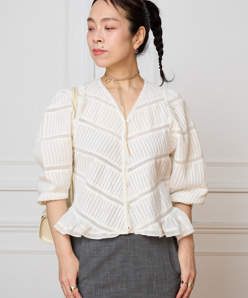 nyaha様ご専用IENA ブラウス IENA LA BOUCLE デニムブラウス（シャツ／ブラウス）｜IENA（イエナ
