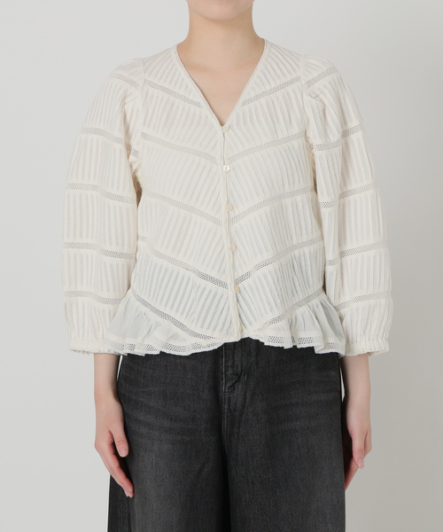 IENA LA BOUCLE タックブラウス（シャツ/ブラウス）｜IENA LA BOUCLE