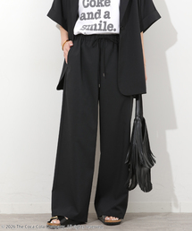 【MULTI FUNC+】接触冷感 / 防シワ ハイカウントイージーパンツ