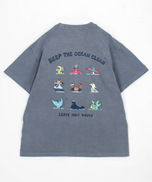 Jonas Claesson（ジョナスクレアッソン）の「JONAS CLAESSON/ジョナス クレアッソン Ocean Friends Tee/オーシャン フレンズ バックプリント クルーネックTシャツ（Tシャツ/カットソー）」