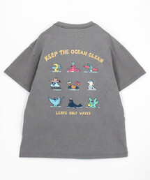 Jonas Claesson（ジョナスクレアッソン）の「JONAS CLAESSON/ジョナス クレアッソン Ocean Friends Tee/オーシャン フレンズ バックプリント クルーネックTシャツ（Tシャツ/カットソー）」