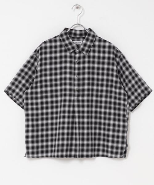 FORK&SPOON（フォークアンドスプーン）の「FORK&SPOON　コットンレーヨンチェックシャツ（シャツ/ブラウス・レディース・グレー系その他/ホワイト系その他・1）」の20枚目の写真