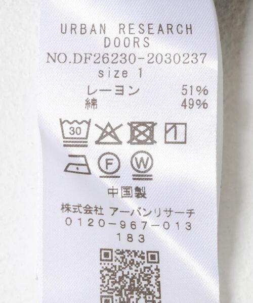 FORK&SPOON（フォークアンドスプーン）の「FORK&SPOON　コットンレーヨンチェックシャツ（シャツ/ブラウス・レディース・グレー系その他/ホワイト系その他・1）」の3枚目の写真
