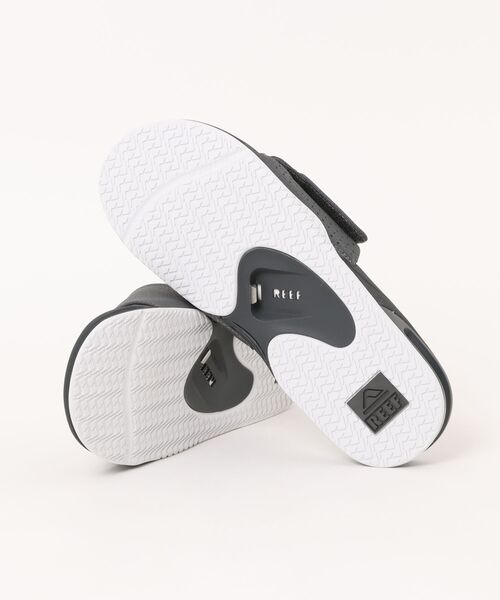 REEF（リーフ）の「REEF メンズ FANNING SLIDE ビーチサンダル 【2026年春夏モデル】/リーフスライドサンダル（サンダル・メンズ・ブラック・28cm/27cm/26cm）」の3枚目の写真