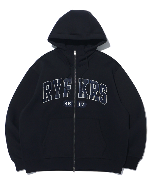 ネオプレンハイネックフードジップアップ MQ1JU035_DARK NAVY