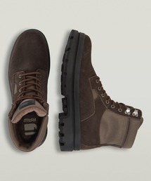 Arron High Tunnel Boots/ミリタリーディテールレザーレースアップブーツ