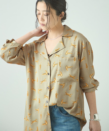JOURNAL STANDARD L'ESSAGE バンドカラーシャツ JOURNAL STANDARD（ジャーナルスタンダード） シャツ オーバーサイズ
