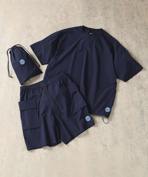 パリサンジェルマン　セット　ネイビー Paris Saint-Germain 】 JP City Packable Utility Set（スーツセット