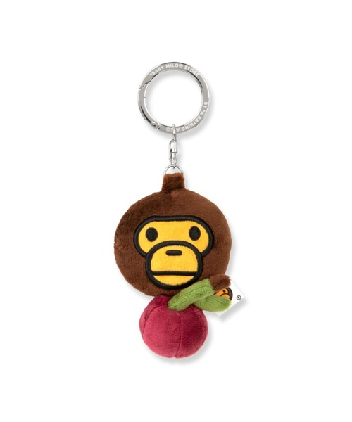 BABY MILO CHERRY PLUSH DOLL TAPE MEASURE KEYCHAIN（キーホルダー