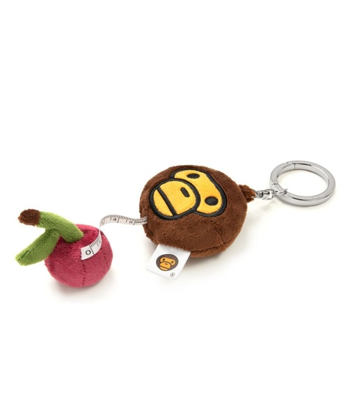 BABY MILO CHERRY PLUSH DOLL TAPE MEASURE KEYCHAIN（キーホルダー