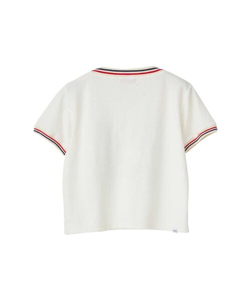 HYSTERIC GLAMOUR(ヒステリックグラマー)の「84 SOUNDS Tシャツ(Tシャツ/カットソー・レディース・ホワイト/ネイビー/ブラック・FREE)」の4枚目の写真