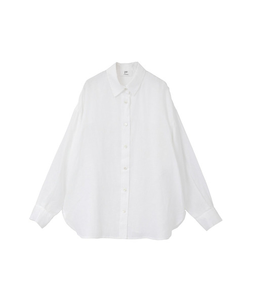 1er Arrondissement(プルミエアロンディスモン)の「60リネンシャツ(シャツ/ブラウス・レディース・ピンク系その他4/オフホワイト/カーキ・38/36)」の13枚目の写真