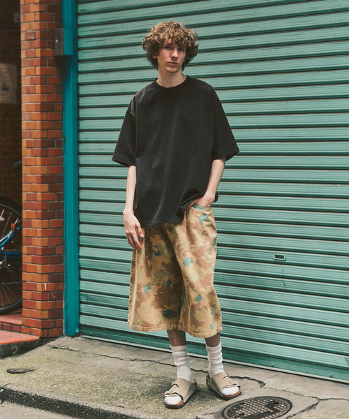 417 EDIFICE（フォーワンセブンエディフィス）の「COOLTOUCH /クールタッチフェードカラーTシャツ（Tシャツ/カットソー・メンズ・ブルー/ブラック系その他/イエロー系その他/チョコ/ライトグレー/オレンジ系その他・MEDIUM/LARGE）」の9枚目の写真