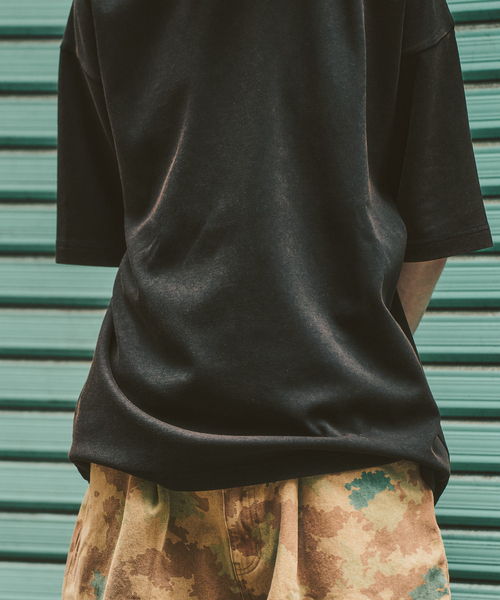 417 EDIFICE（フォーワンセブンエディフィス）の「COOLTOUCH /クールタッチフェードカラーTシャツ（Tシャツ/カットソー・メンズ・ブルー/ブラック系その他/イエロー系その他/チョコ/ライトグレー/オレンジ系その他・MEDIUM/LARGE）」の15枚目の写真