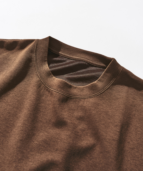 417 EDIFICE（フォーワンセブンエディフィス）の「COOLTOUCH /クールタッチフェードカラーTシャツ（Tシャツ/カットソー・メンズ・ブルー/ブラック系その他/イエロー系その他/チョコ/ライトグレー/オレンジ系その他・MEDIUM/LARGE）」の18枚目の写真
