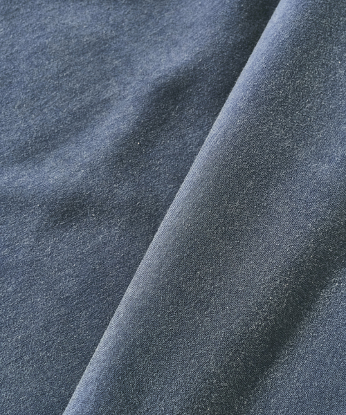 417 EDIFICE（フォーワンセブンエディフィス）の「COOLTOUCH /クールタッチフェードカラーTシャツ（Tシャツ/カットソー・メンズ・ブルー/ブラック系その他/イエロー系その他/チョコ/ライトグレー/オレンジ系その他・MEDIUM/LARGE）」の22枚目の写真