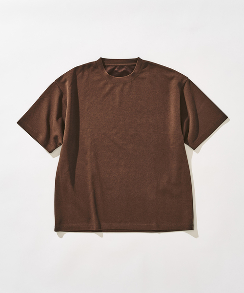 417 EDIFICE（フォーワンセブンエディフィス）の「COOLTOUCH /クールタッチフェードカラーTシャツ（Tシャツ/カットソー・メンズ・ブルー/ブラック系その他/イエロー系その他/チョコ/ライトグレー/オレンジ系その他・MEDIUM/LARGE）」の3枚目の写真