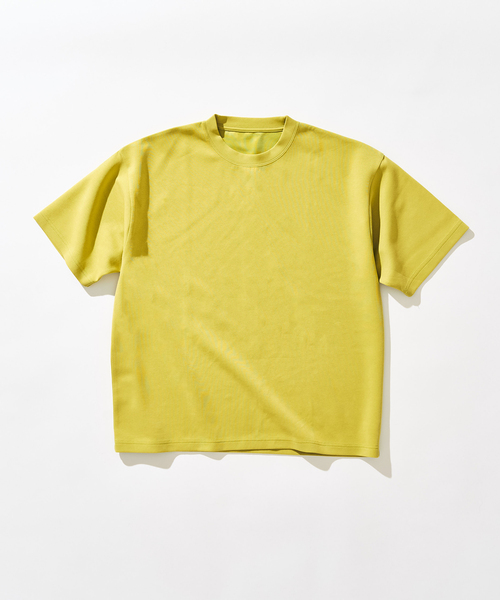 417 EDIFICE（フォーワンセブンエディフィス）の「COOLTOUCH /クールタッチフェードカラーTシャツ（Tシャツ/カットソー・メンズ・ブルー/ブラック系その他/イエロー系その他/チョコ/ライトグレー/オレンジ系その他・MEDIUM/LARGE）」の5枚目の写真
