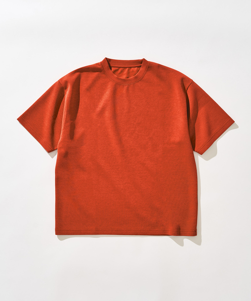 417 EDIFICE（フォーワンセブンエディフィス）の「COOLTOUCH /クールタッチフェードカラーTシャツ（Tシャツ/カットソー・メンズ・ブルー/ブラック系その他/イエロー系その他/チョコ/ライトグレー/オレンジ系その他・MEDIUM/LARGE）」の6枚目の写真
