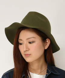 LBC | フェルト中折れツバ広ハット(ハット)