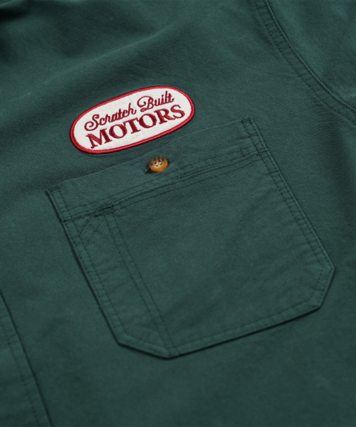 FRIZMWORKS（フリズムワークス）の「SCRATCH BUILT MOTORS HALF SHIRT _ TEAL（シャツ/ブラウス・メンズ・その他・MEDIUM/LARGE/X-LARGE）」の3枚目の写真