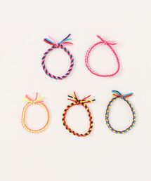 Wonder apartment（ワンダーアパートメント）の「BIBMILK NEON BRAID 5φ PONY 5PCS（ヘアゴム）」
