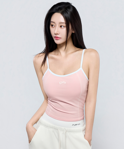PHYSICAL GARMENTS（フィジカルガーメンツ）の「P5081 ウィメンズ キャップ内蔵 スティッチ ノースリーブ [4COLOR]（Tシャツ/カットソー・レディース・ブラック/ブラウン/ピンク/グレー・SMALL/MEDIUM）」の15枚目の写真