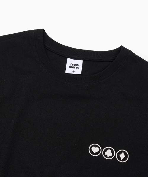 FREEMARIO（フリーマリオ）の「Tシャツ[ブラック]（Tシャツ/カットソー・レディース・ブラック・SMALL/MEDIUM）」の7枚目の写真