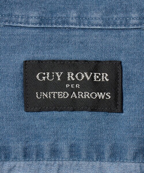 GUY ROVER(ギローバー)の「<GUY ROVER>シャンブレー シャツ(シャツ/ブラウス・メンズ・コバルトブルー・M/L/S)」の7枚目の写真