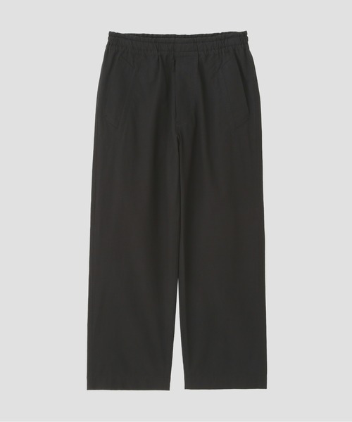 MHL.(エムエイチエル)の「LIGHTWEIGHT COTTON NYLON TWILL(その他パンツ・メンズ・ブラック/ボルドー・SMALL/MEDIUM/LARGE)」の5枚目の写真