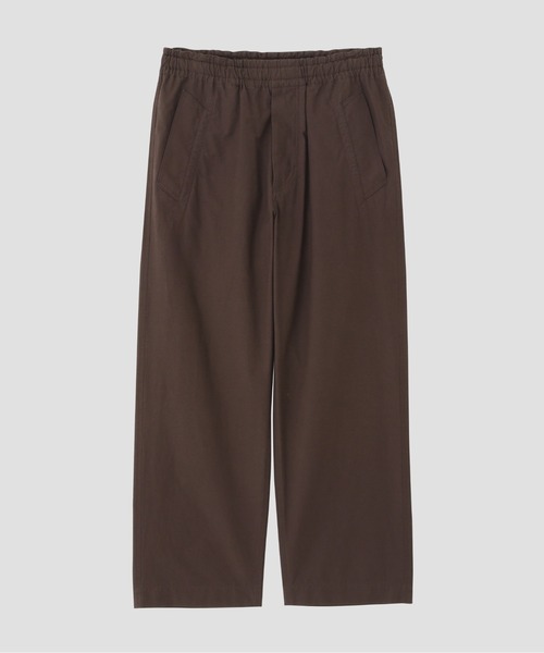MHL.(エムエイチエル)の「LIGHTWEIGHT COTTON NYLON TWILL(その他パンツ・メンズ・ブラック/ボルドー・SMALL/MEDIUM/LARGE)」の9枚目の写真