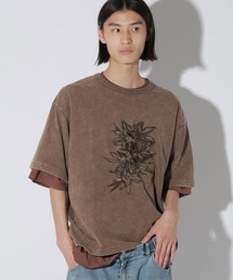 LAKOLE | フラワーピグメントT / 662614(Tシャツ/カットソー)