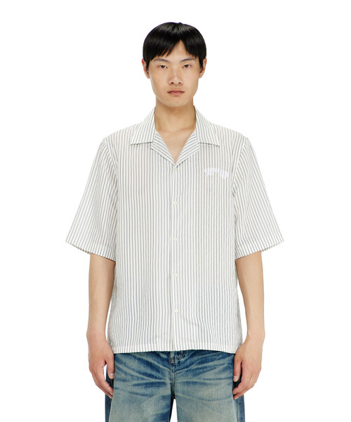 DIESEL(ディーゼル)の「メンズ 半袖シャツ S-MAC-EFBV(シャツ/ブラウス・メンズ・ホワイト系その他・44/46/50)」の1枚目の写真