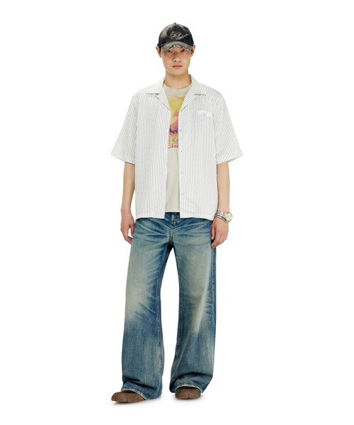 DIESEL(ディーゼル)の「メンズ 半袖シャツ S-MAC-EFBV(シャツ/ブラウス・メンズ・ホワイト系その他・44/46/50)」の3枚目の写真