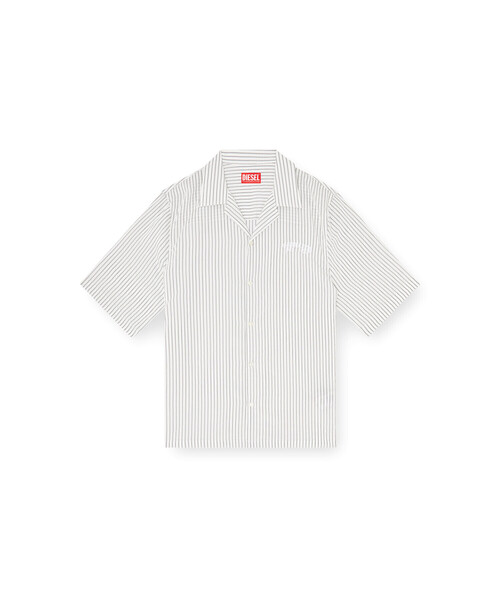 DIESEL(ディーゼル)の「メンズ 半袖シャツ S-MAC-EFBV(シャツ/ブラウス・メンズ・ホワイト系その他・44/46/50)」の4枚目の写真