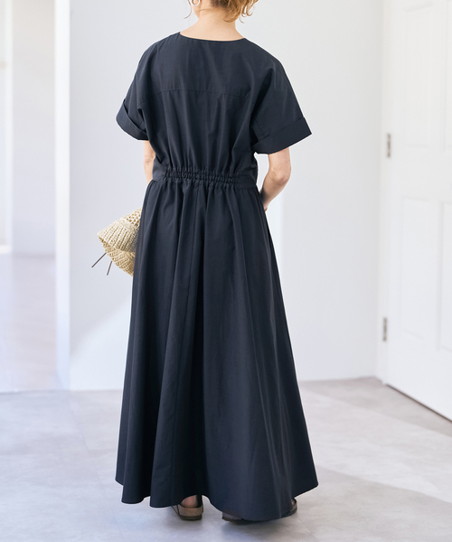 Spick & Span(スピックアンドスパン)の「《WEB限定 / 追加》タイプライタータックワンピース(ワンピース・レディース・カーキ/ネイビー・36/38)」の12枚目の写真