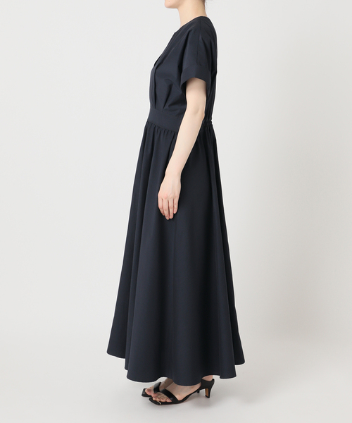 Spick & Span(スピックアンドスパン)の「《WEB限定 / 追加》タイプライタータックワンピース(ワンピース・レディース・カーキ/ネイビー・36/38)」の4枚目の写真